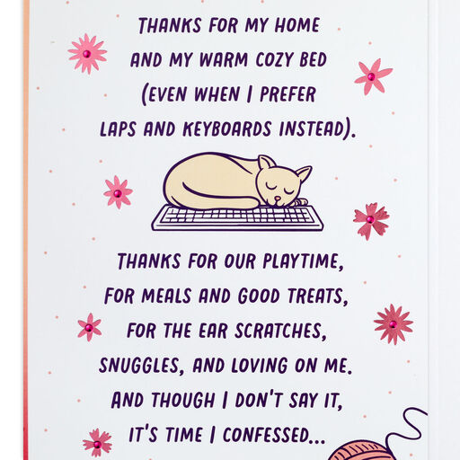 You're the Best Mother's Day Card From the Cat, 