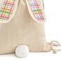 Spring Plaid Canvas Easter Bunny Gift Bag  image number 5