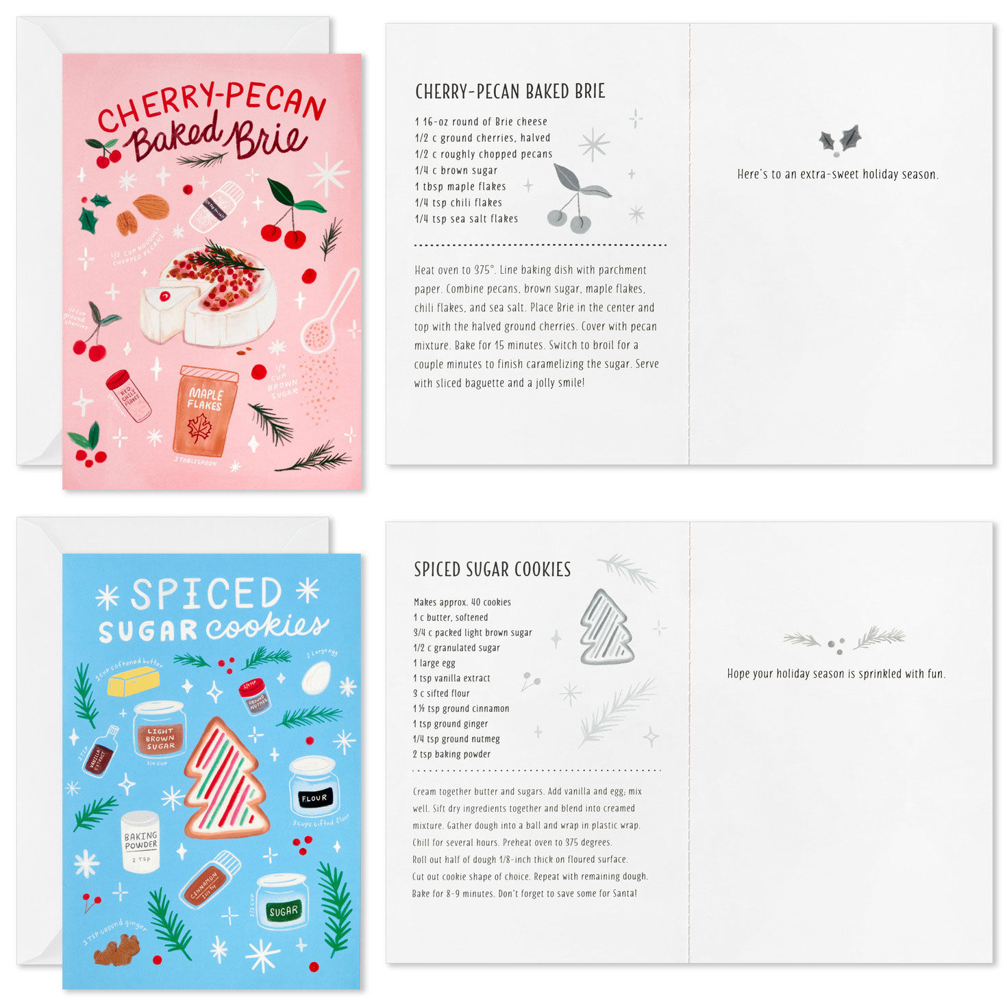 A Recipe for Holiday Fun Boxed Christmas Cards Assortment, Pack of 15, , large image number 3
