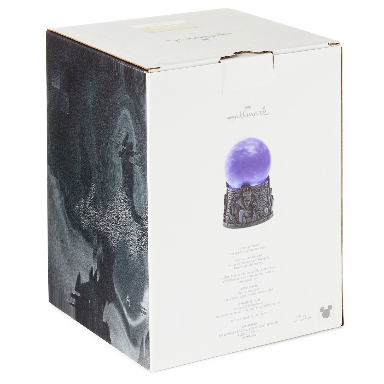 Disney Villains Water Globe With Light and Motion package back image number 7