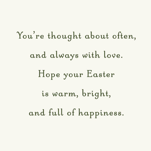 Warm and Bright Wishes Easter Card for Aunt, 