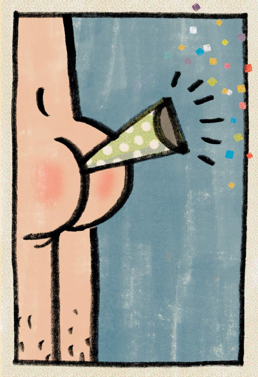 Cheeky Celebration Funny Birthday Card
