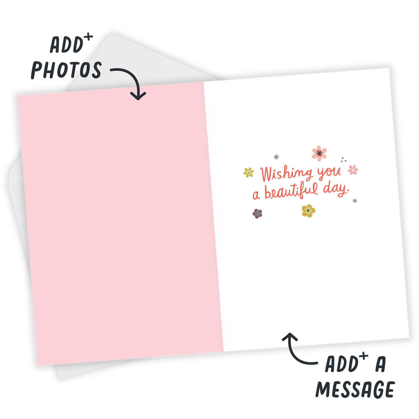 Beautiful Day Wishes Custom Friendship Card, , large image number 3