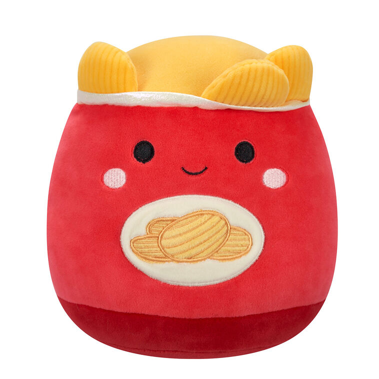 8" Squishmallows Ansel Red Bag of Potato Chips Little Plush