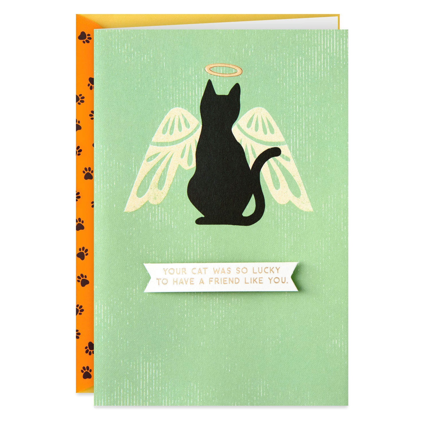 Cat Angel Pet Sympathy Card Greeting Cards Hallmark
