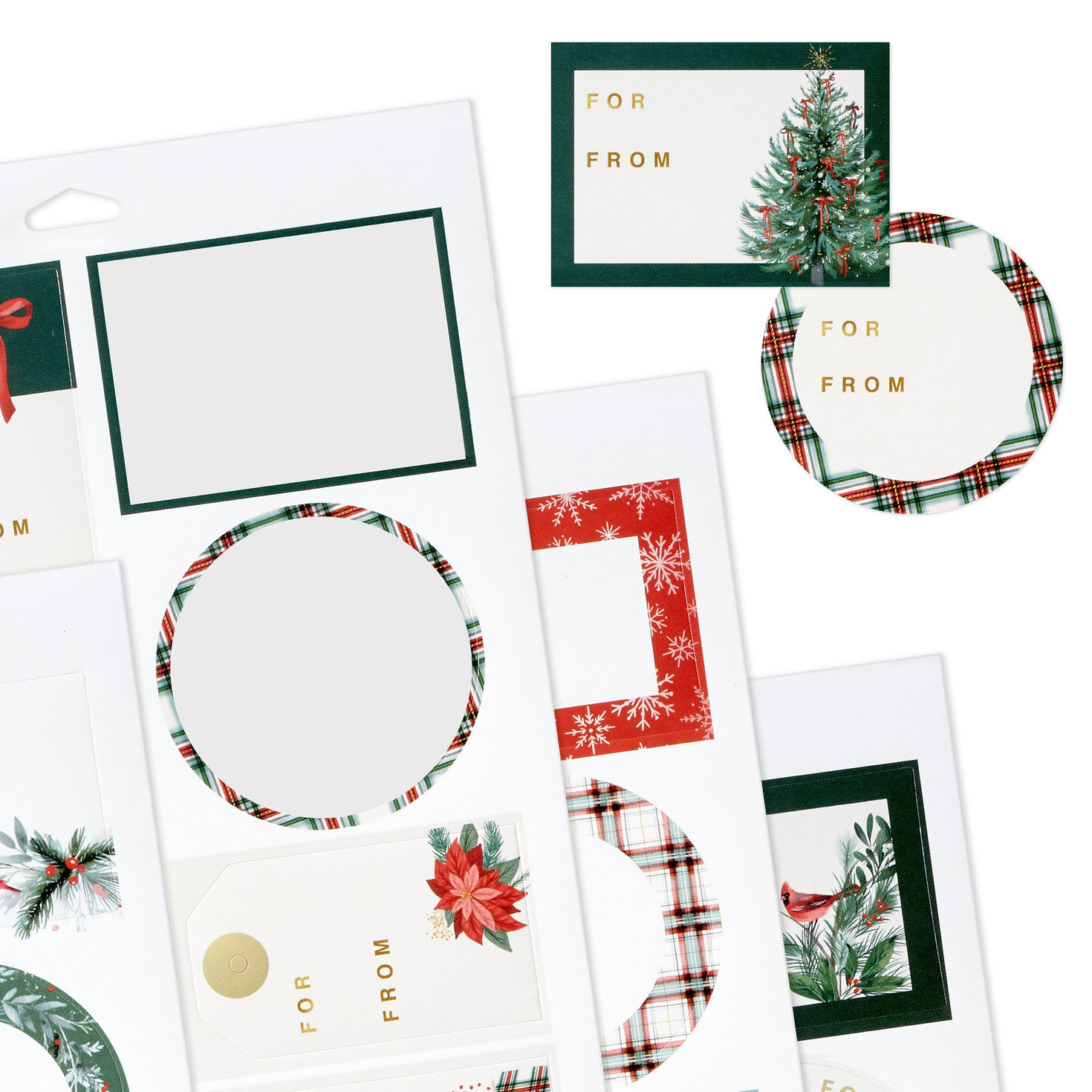 Holiday Classics Gift Tag Stickers  image number 5