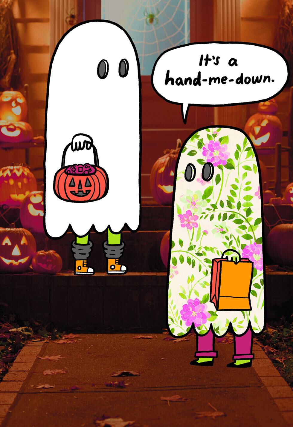 Hand-Me-Down Costume Funny Halloween Card