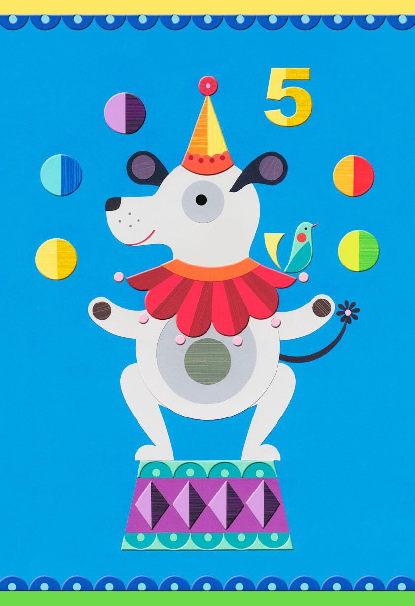 You're 5! Birthday Card for Boy