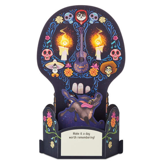 Disney and Pixar Coco Seize the Moment Musical 3D Pop-Up Card With Light, , large image number 2