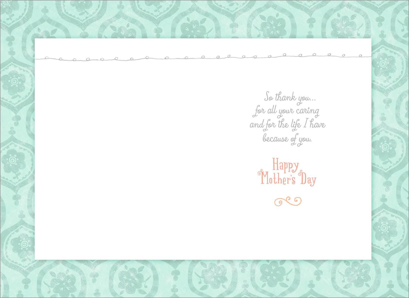 Happy Because of You Mother’s Day Card