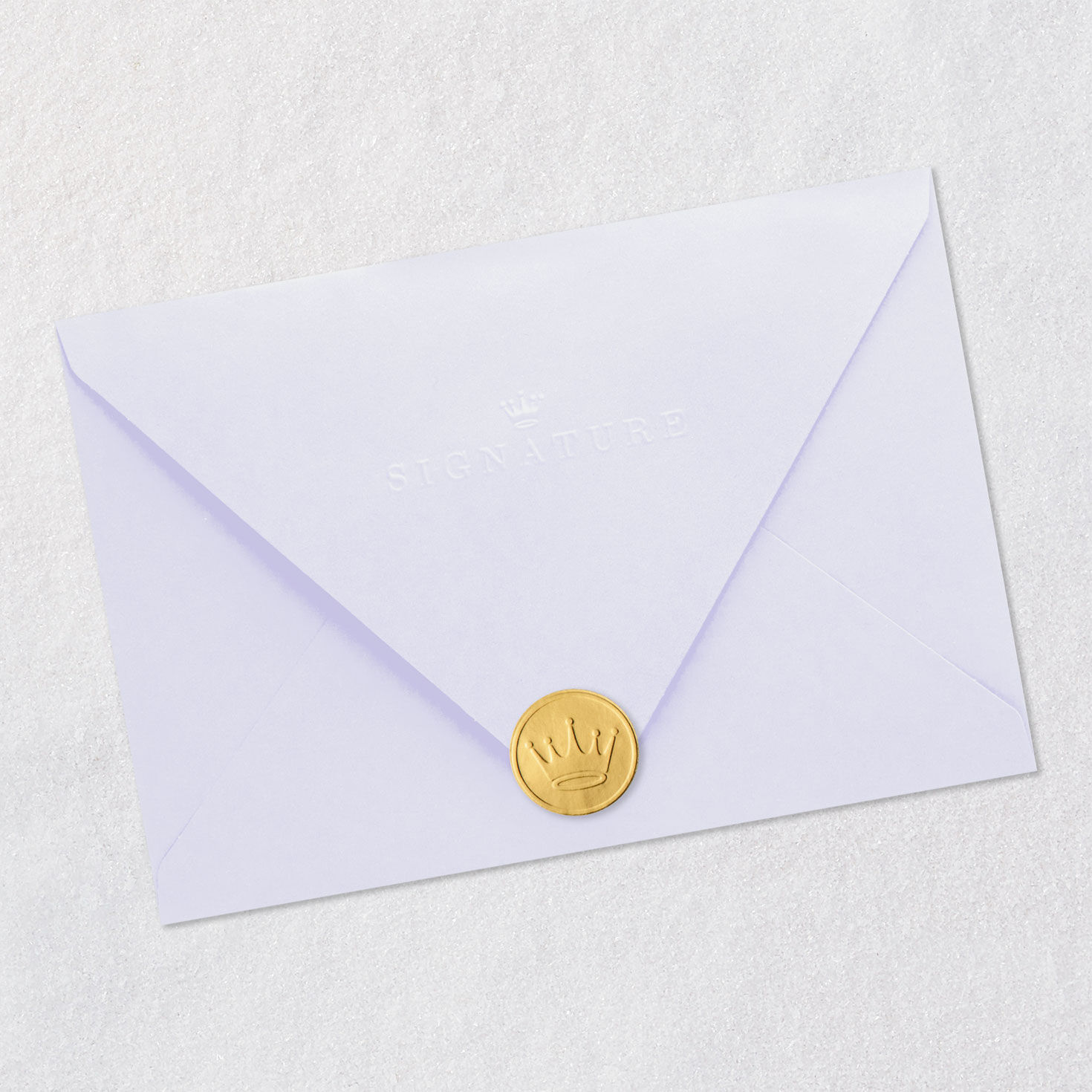 Espresso Martini Blank Hello Card Envelope Back with Seal image number 6