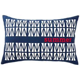 Summer Patriotic Rectangle Indoor/Outdoor Pillow, 21x12.5, Summer Patriotic Rectangle Indoor/Outdoor Pillow, 21x12.5, , large