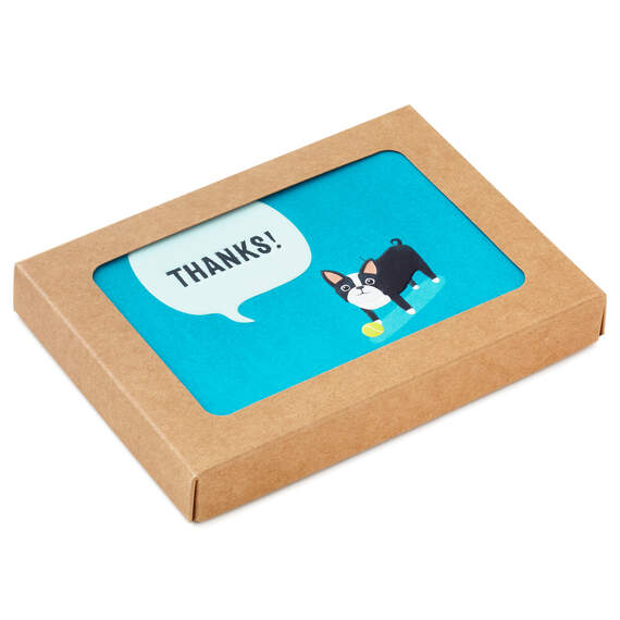 Dog With Tennis Ball Boxed Blank Thank-You Notes, Pack of 10