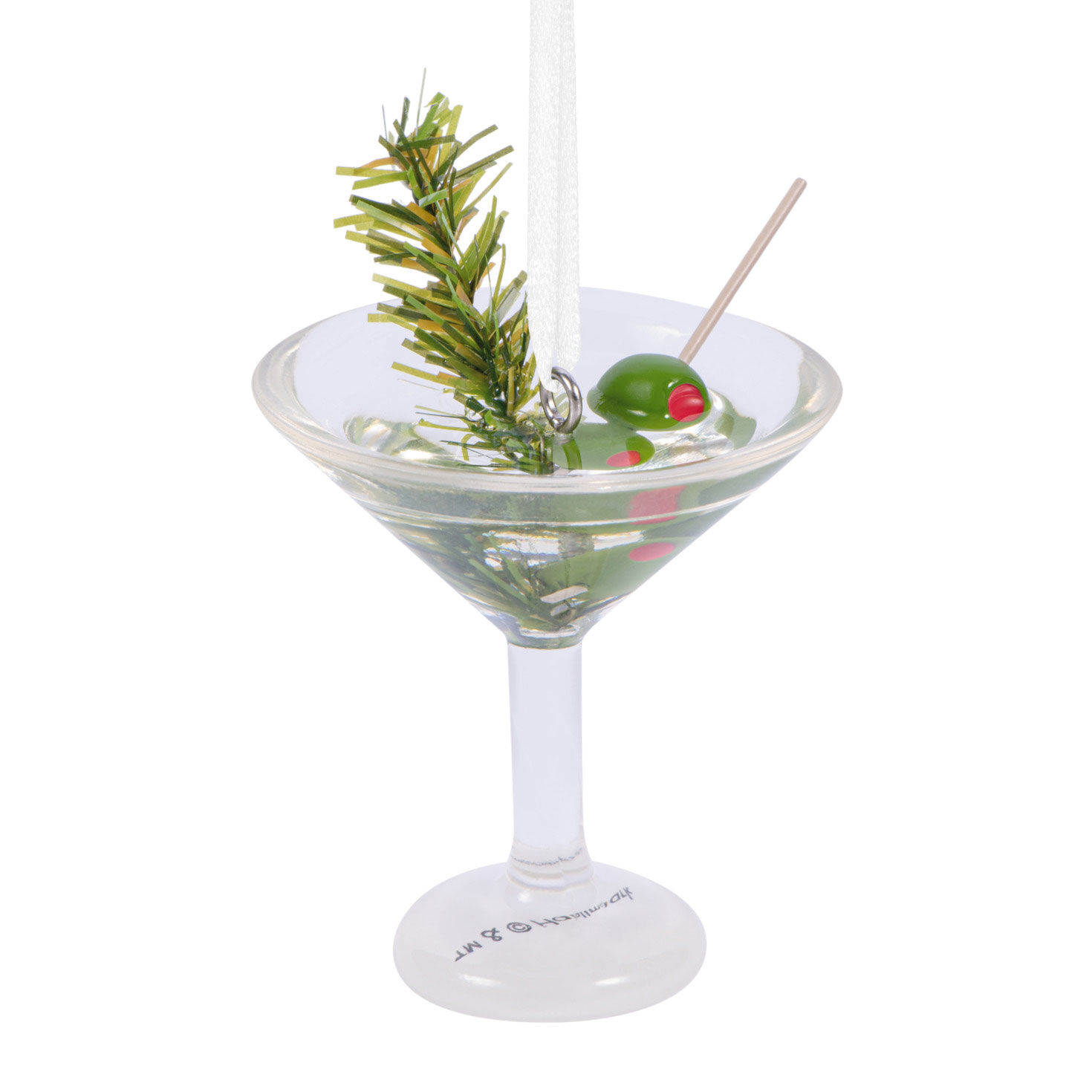 Festive Martini Hallmark Ornament