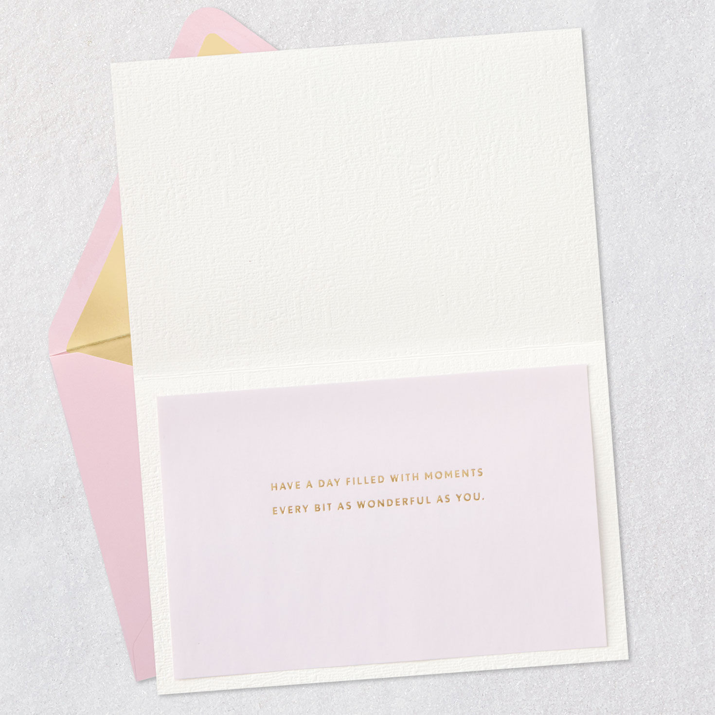 Wonderful Moments Mother's Day Card Open card with envelope image number 3