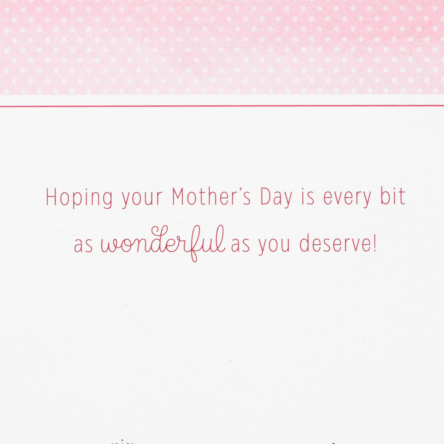 Marjolein Bastin Butterflies and Flowers Pop-Up Mother's Day Card sentiment image number 3