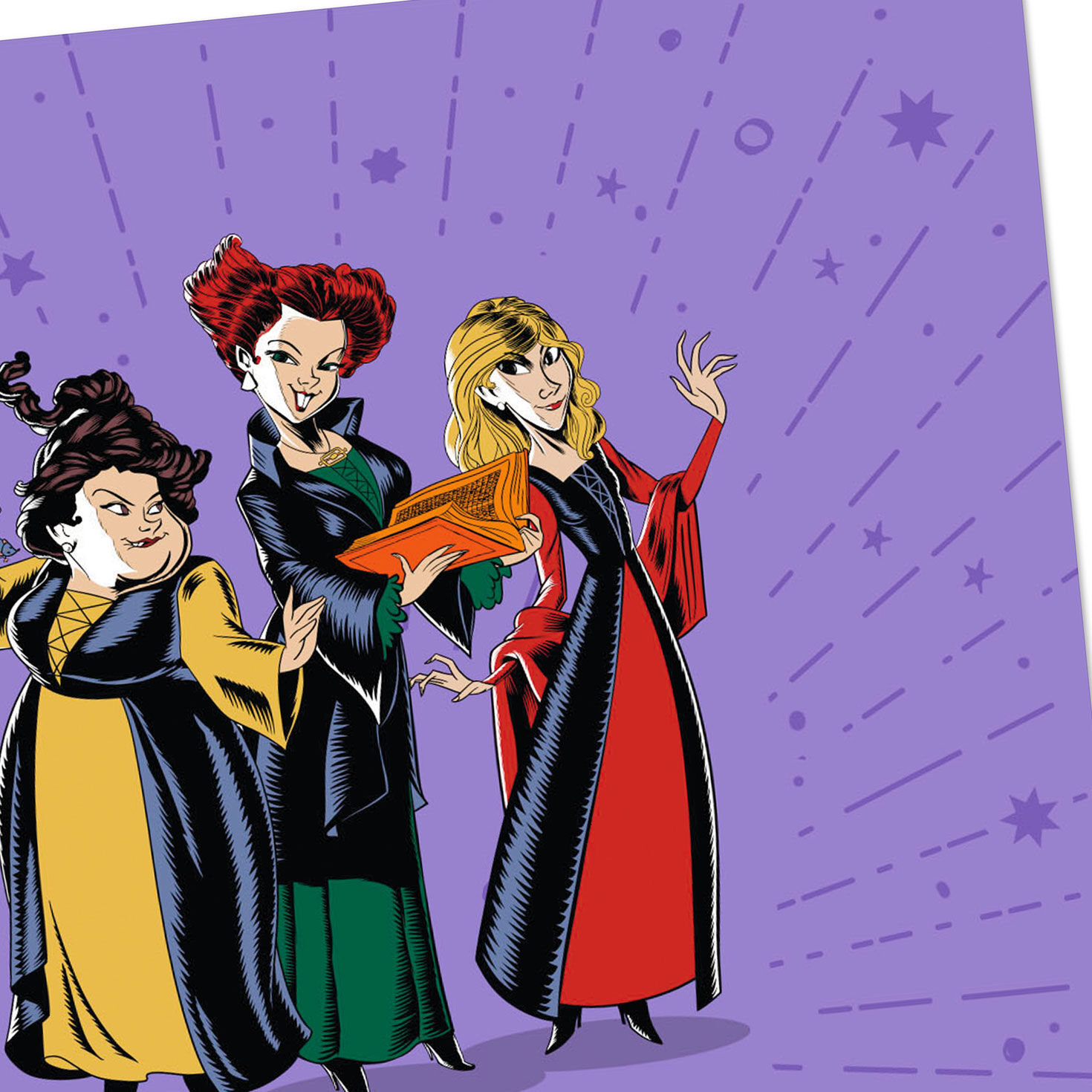 Disney Hocus Pocus Sanderson Sisters Halloween Card  image number 4