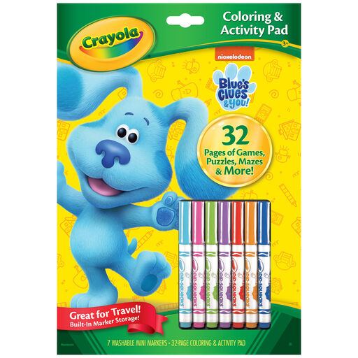 Crayola Blues Clues Coloring and Activity Pad, 