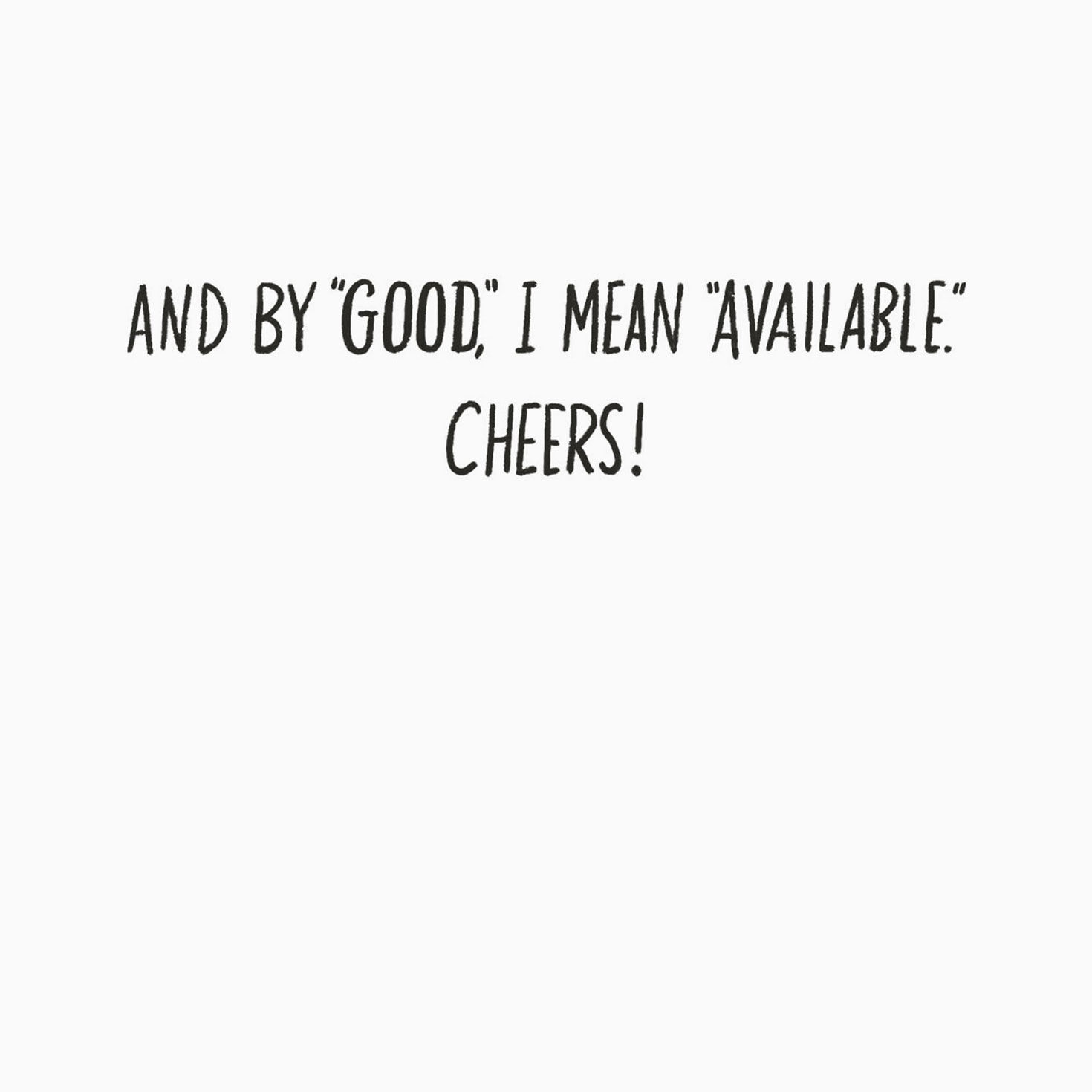 Toasting You With Good Bourbon Funny Birthday Card, , large image number 2