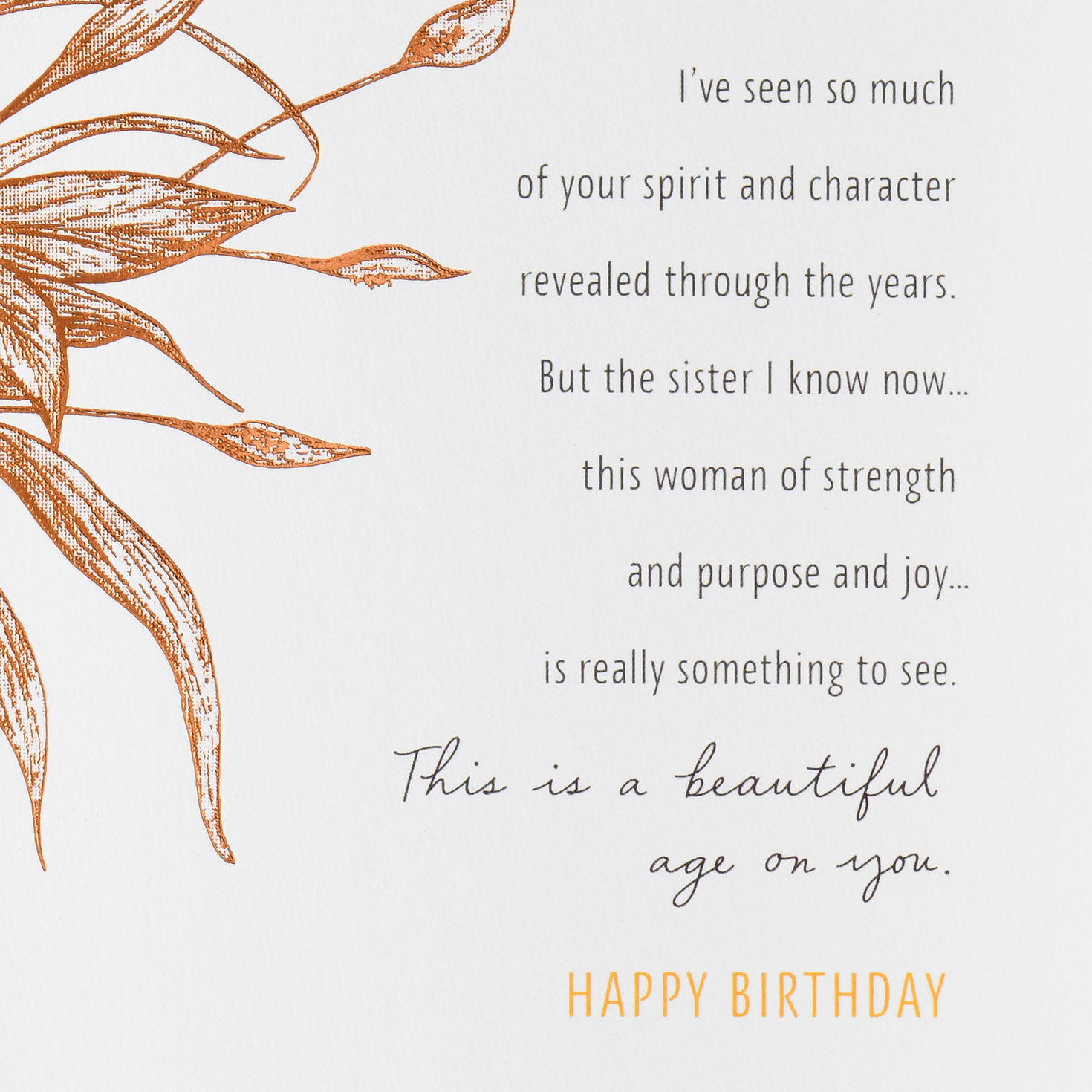 A Woman of Strength and Joy Birthday Card for Sister for only USD 6.59 | Hallmark