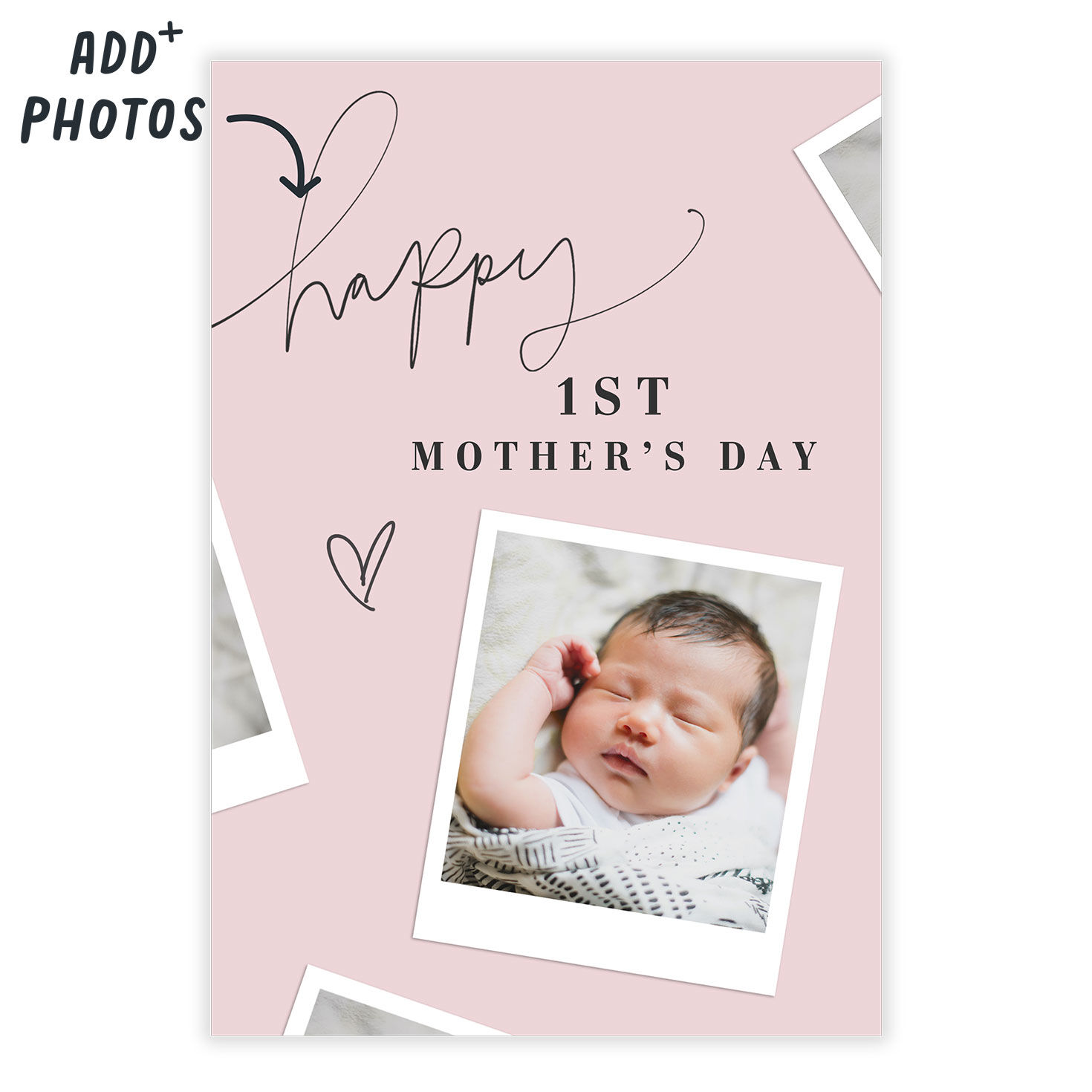 Instant Photo on Pink Happy eCard, , large image number 2