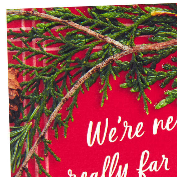 Never Far Apart From People Close in Heart Christmas Card, , large image number 4