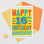 Here's to a Great Year 16th Birthday Card, , large image number 5