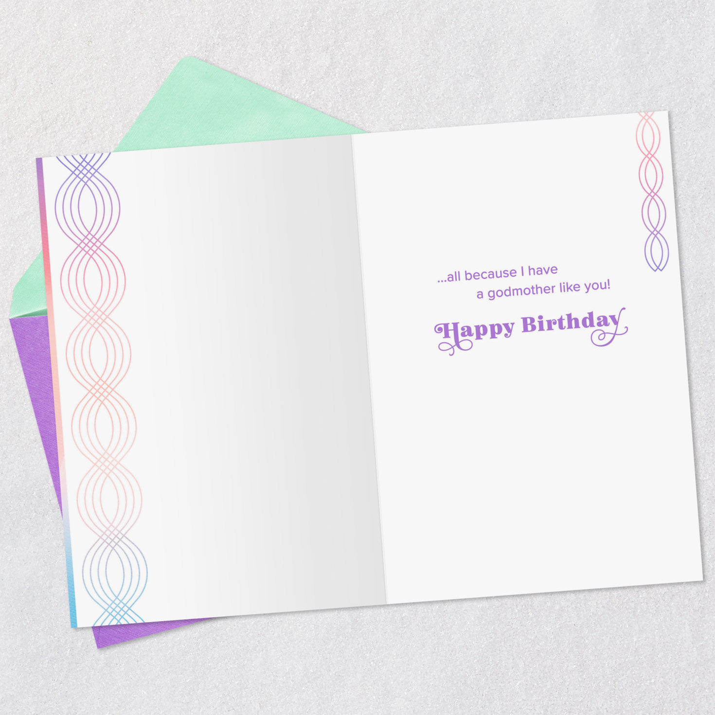 Beyond Blessed Birthday Card for Godmother, , large image number 3