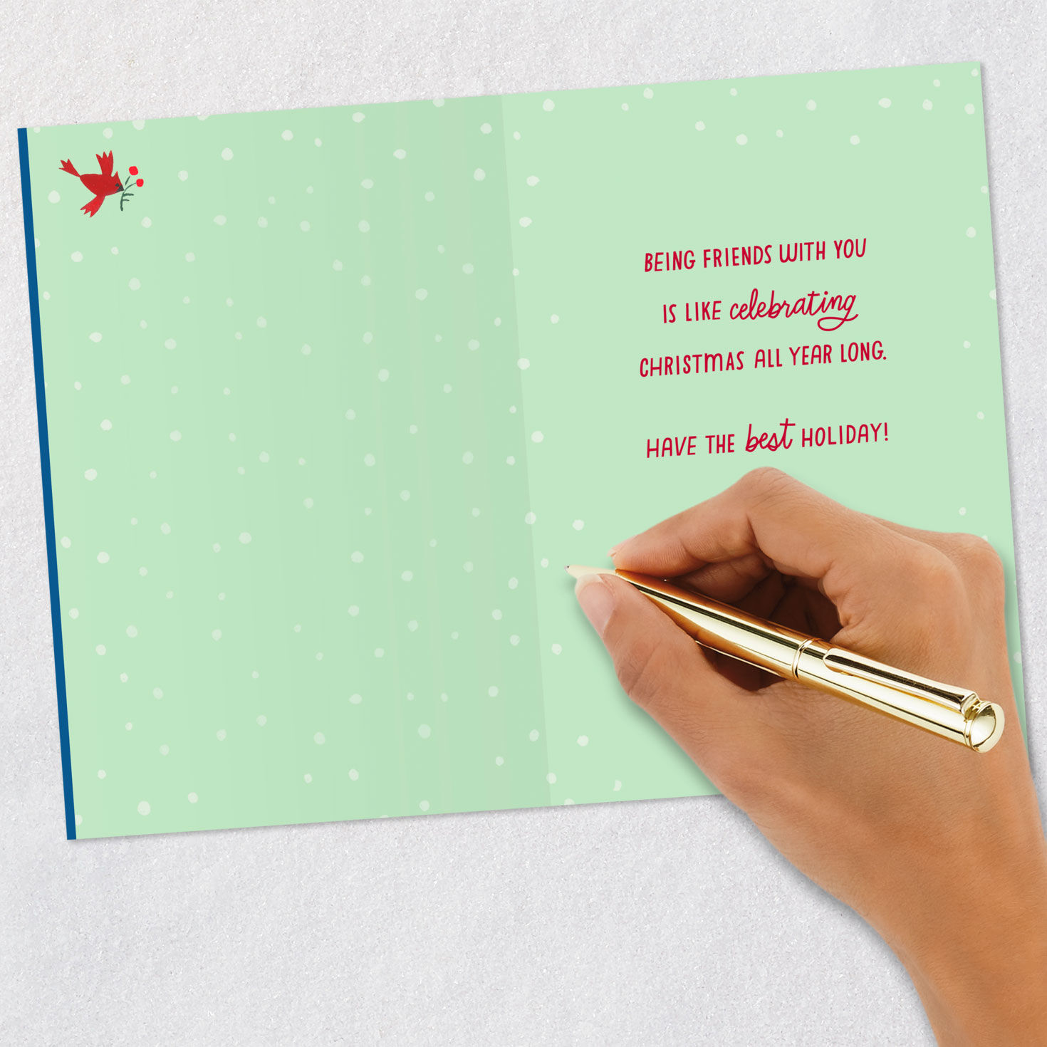 So Glad for a Friend Like You Christmas Card for only USD 2.99 | Hallmark