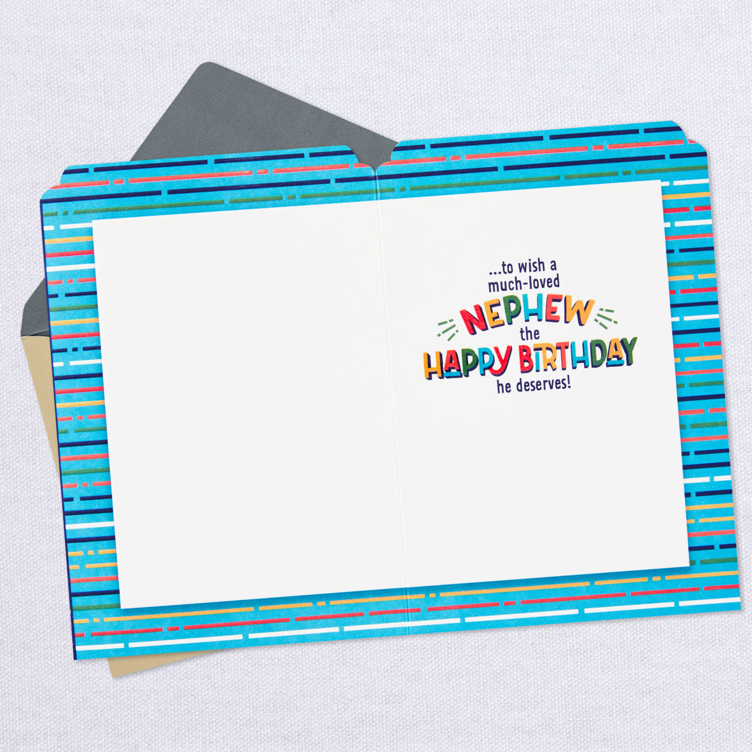 No Time Like the Present Birthday Card for Nephew - Greeting Cards ...