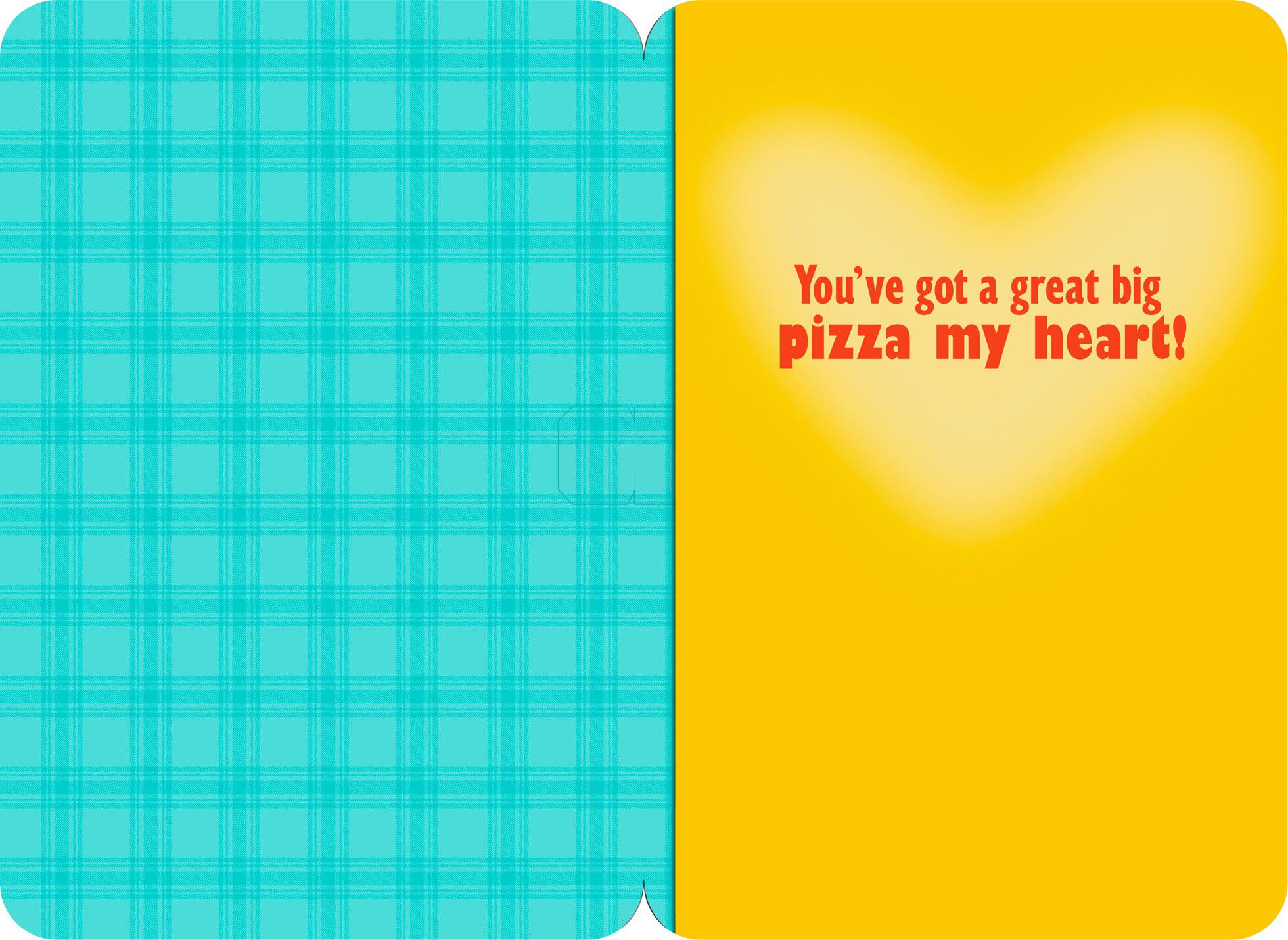 Pizza Musical Father's Day Card