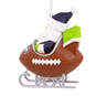 NFL Seattle Seahawks Santa Football Sled Hallmark Ornament, , large image number 5