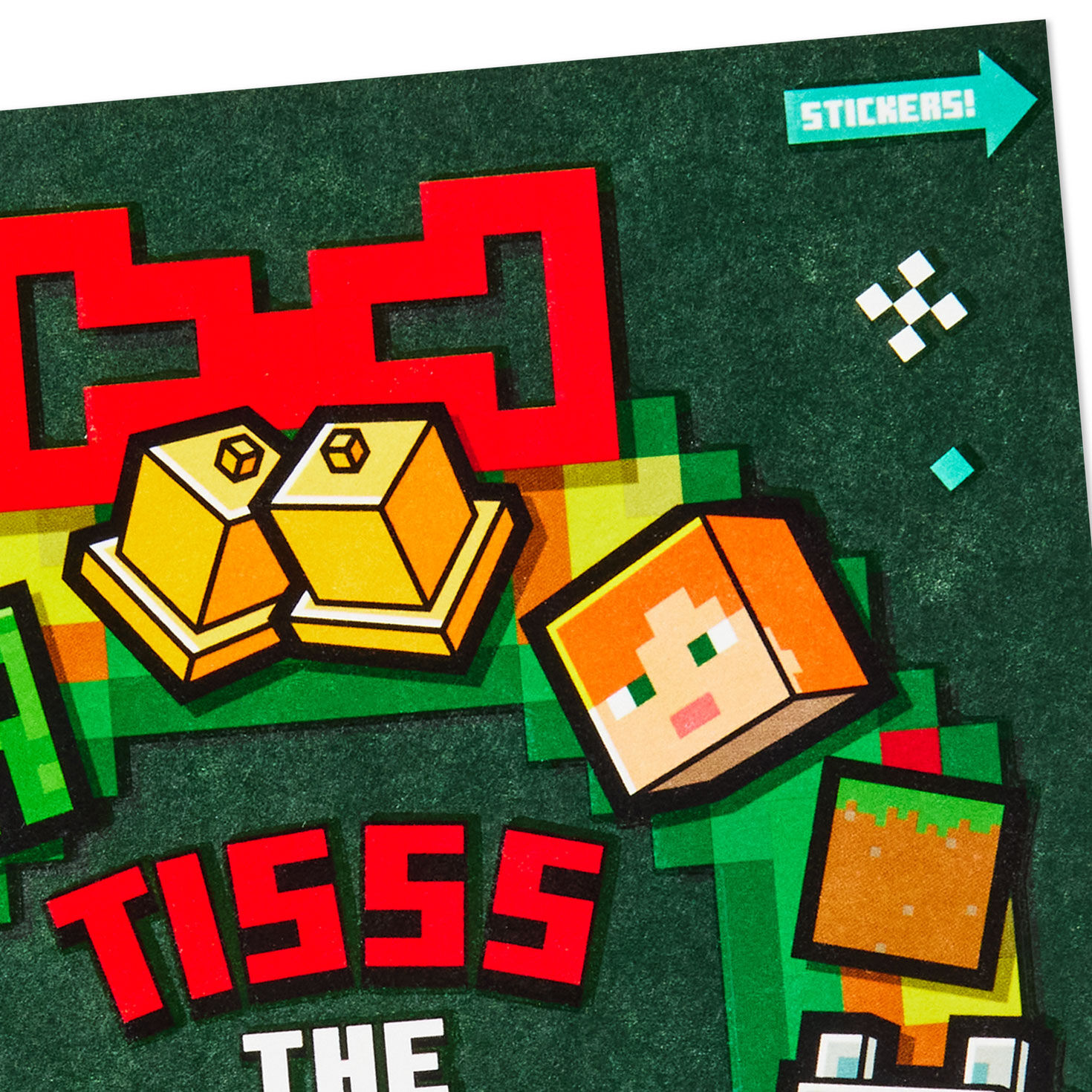 Minecraft Tisss the Season Christmas Card With Stickers for only USD 5.99 | Hallmark