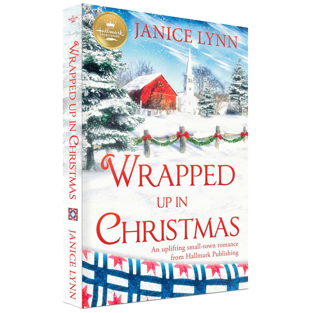 Wrapped Up in Christmas Book Adult Fiction Books Hallmark