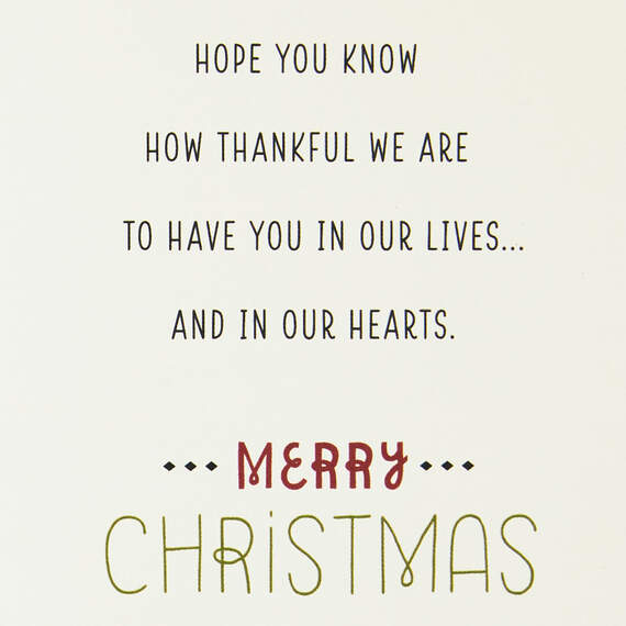Lucky to Have You for Parents and Grandparents Christmas Card, , large image number 3