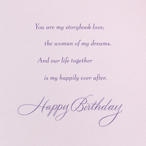 I Love the Story of Us Birthday Card for Her, 