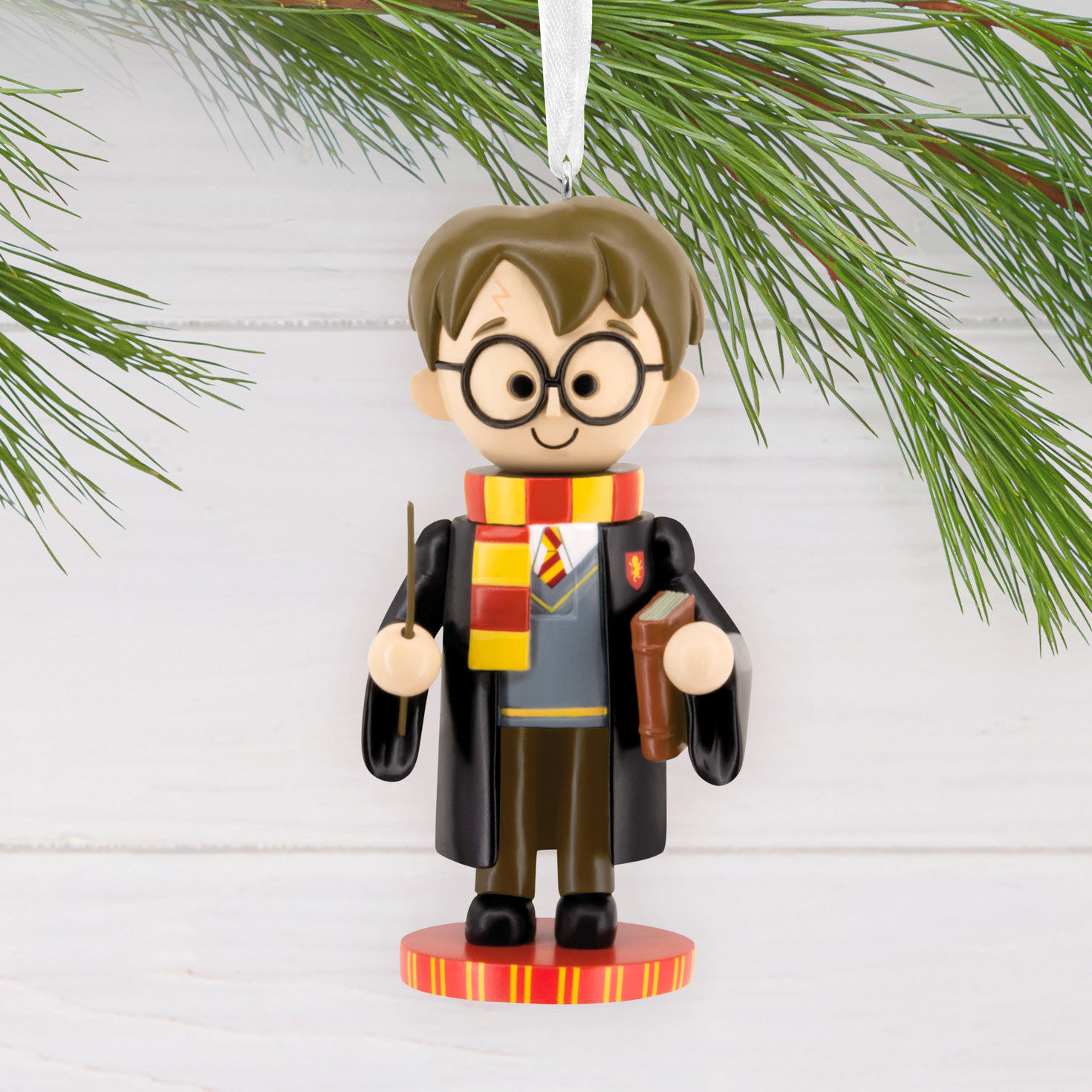 Harry Potter Nutcracker Christmas Ornament hanging on tree image number 2