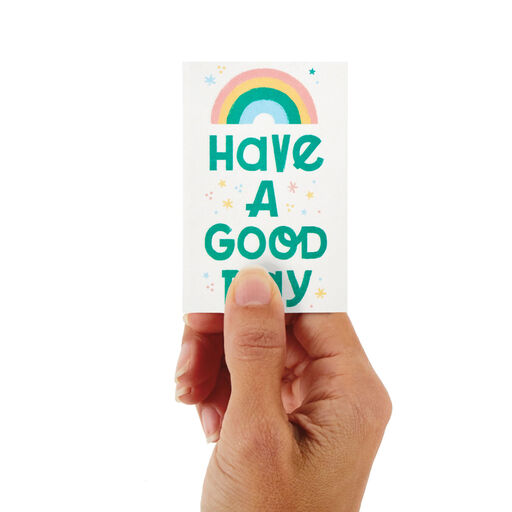 3.25" Mini Little World Changers™ Have a Good Day Blank Card, 