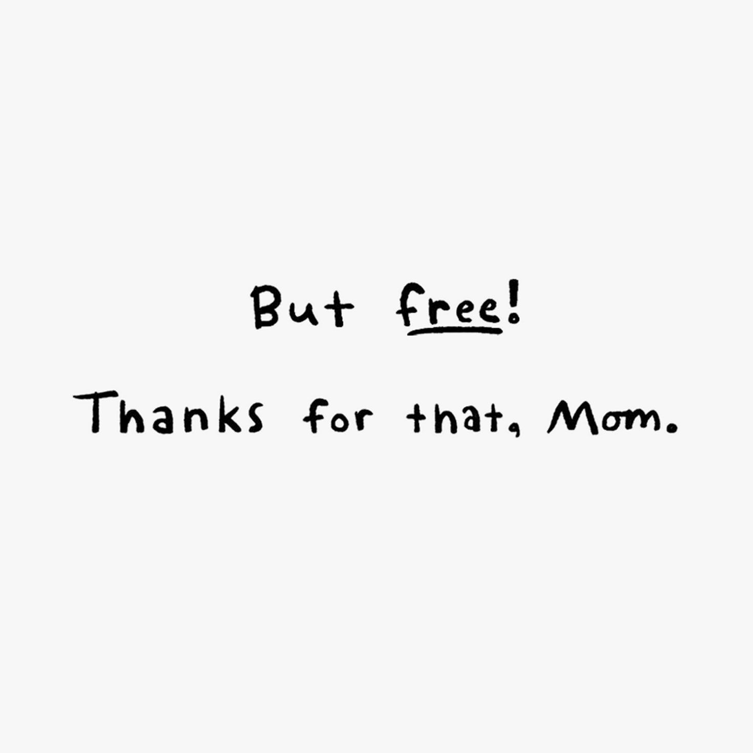 Girl Looking at Phone on Couch with Cat Mother's Day Card  image number 2