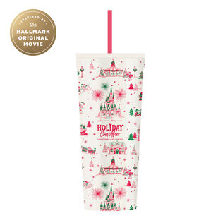Hallmark + Disney Holiday Ever After Corkcicle Stainless Steel Cold Cup, 24 oz.