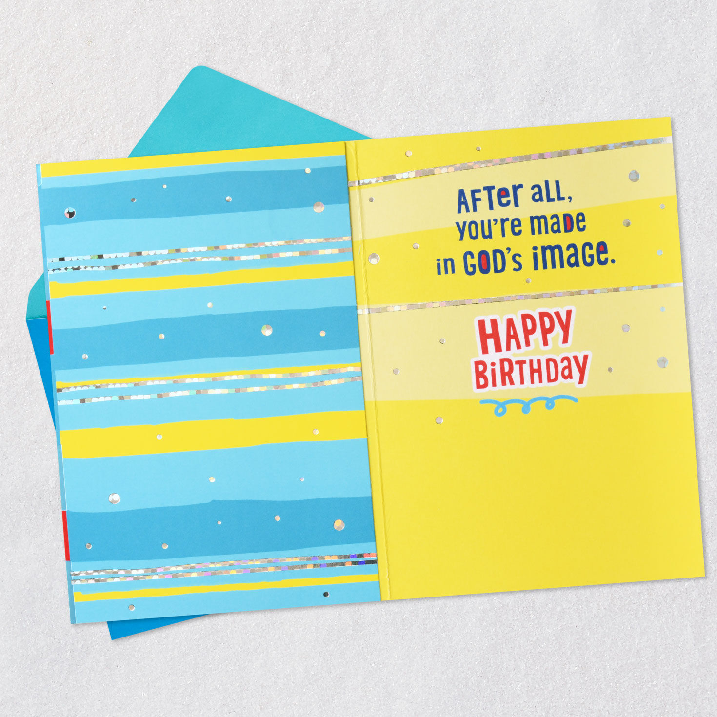 You're Made in God's Image Llama Birthday Card for Godson for only USD 4.99 | Hallmark