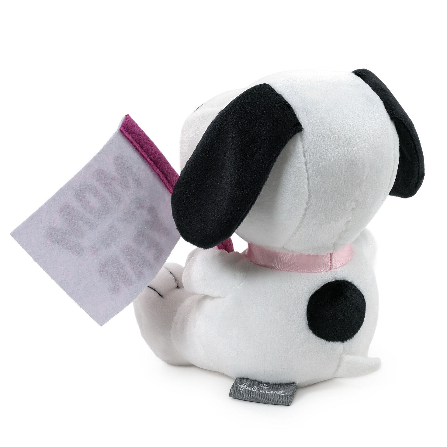 Snoopy Plush With "Mom of the Year" Pennant back image number 2