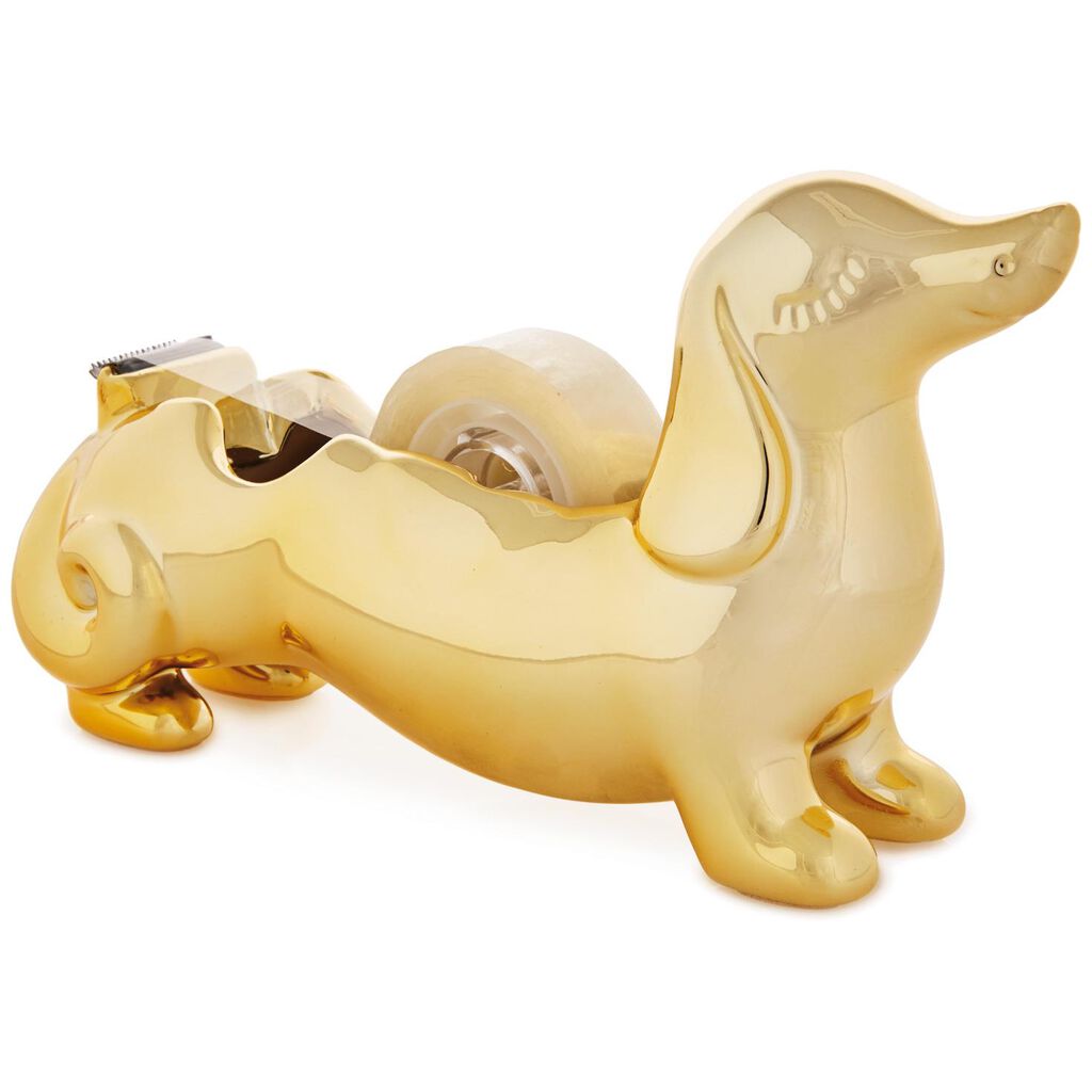 Dachshund Tape Dispenser With Desk Accessories Hallmark