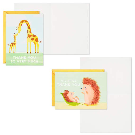Mom and Baby Animal Assortment Blank Thank-You Notes, Pack of 48, , large image number 4