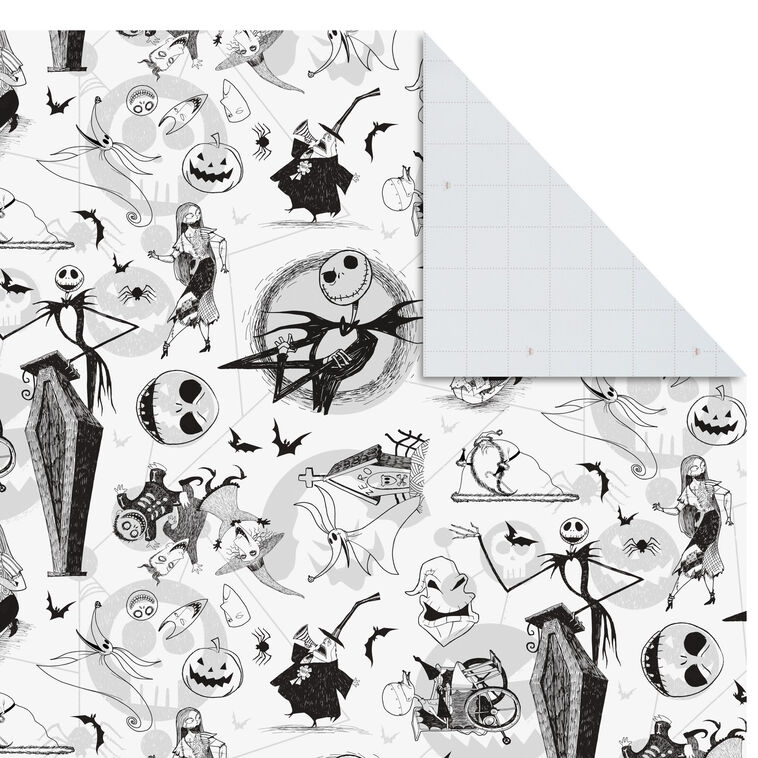 disney-tim-burton-s-the-nightmare-before-christmas-assorted-flat-wrapping-paper-12-sheets-wrapping-paper-hallmark for Free Nightmare Before Christmas Scrapbook Paper Printables Disney Tim Burton's The Nightmare Before Christmas Assorted Flat Wrapping Paper, 12 sheets - Wrapping Paper | Hallmark for Free Nightmare Before Christmas Scrapbook Paper Printables