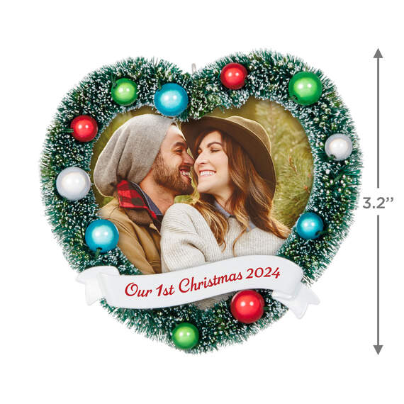 Our 1st Christmas 2024 Photo Frame Ornament, , large image number 3