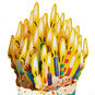 Flaming Candles on Cupcake Funny Pop-Up Birthday Card Pop-up Card Detail image number 4