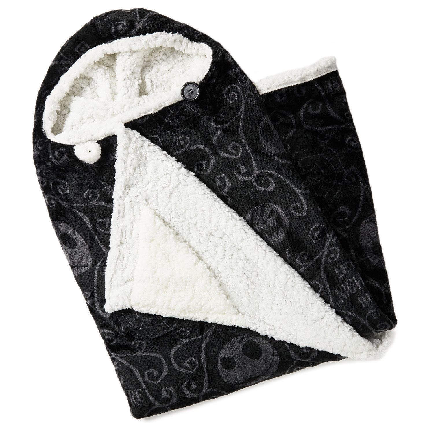 Jack skellington hooded blanket clearance