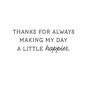 Goldendoodle Dog Pure Goodness Thank You Card Sentiment image number 2