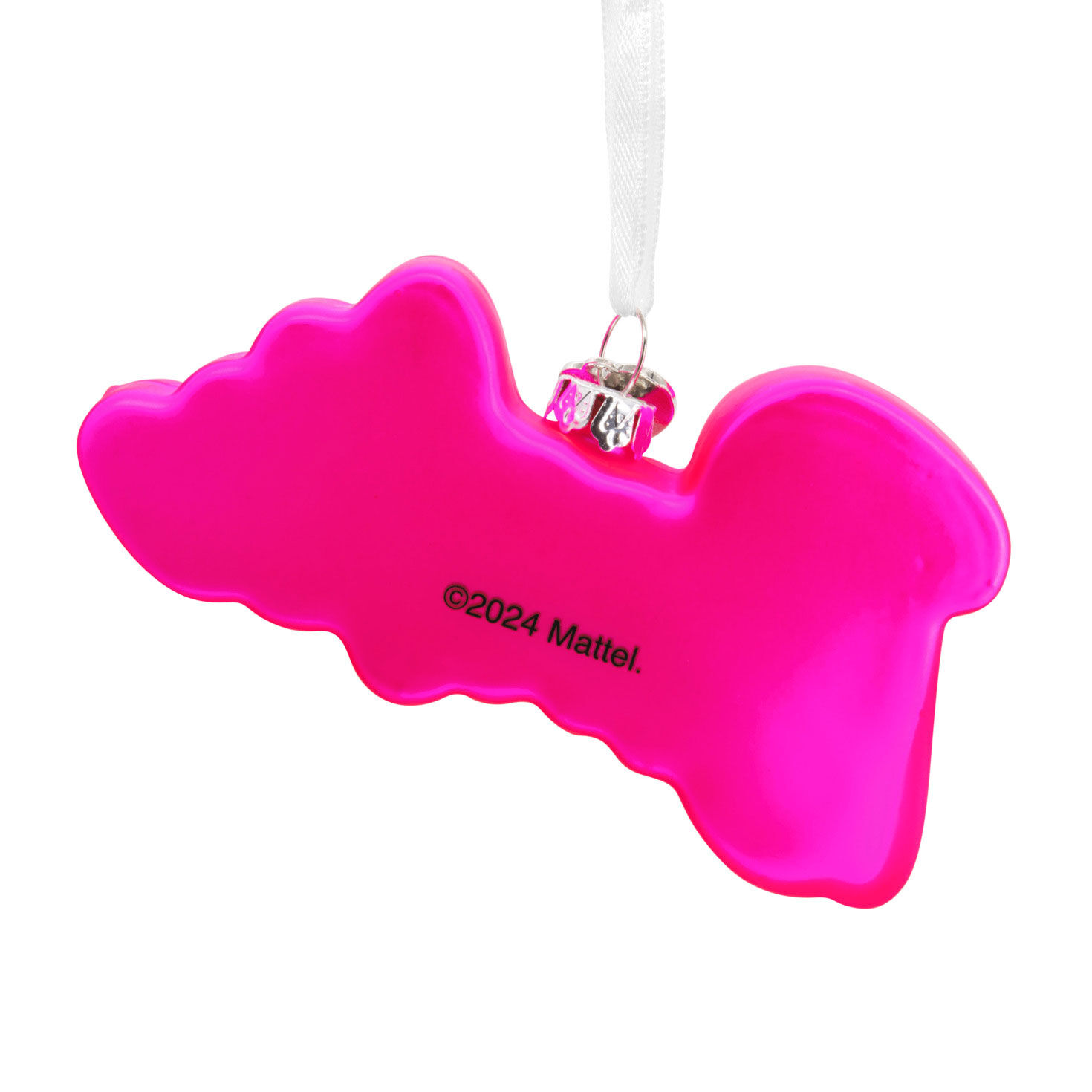 Barbie&trade; Logo Blown Glass Hallmark Ornament, , large image number 5